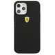 Ferrari FESSIHCP12LBK iPhone 12 Pro Max 6.7" black/black hardcase On Track Silicone