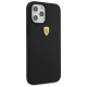 Ferrari FESSIHCP12LBK iPhone 12 Pro Max 6.7" black/black hardcase On Track Silicone