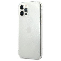 Guess GUHCP12M3D4GTR iPhone 12/12 Pro 6.1" transparent hardcase 4G 3D Pattern Collection