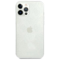 Guess GUHCP12M3D4GTR iPhone 12/12 Pro 6.1" transparent hardcase 4G 3D Pattern Collection