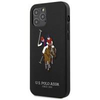 U.s. Polo Assn. US Polo USHCP12LPUGFLBK iPhone 12 Pro Max 6.7" black/black Polo Embroidery Collection