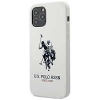 U.s. Polo Assn. US Polo USHCP12LSLHRWH iPhone 12 Pro Max 6.7" white/white Silicone Collection