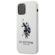 U.s. Polo Assn. US Polo USHCP12LSLHRWH iPhone 12 Pro Max 6.7" white/white Silicone Collection