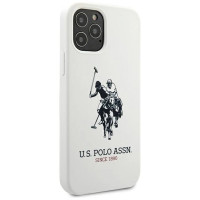 U.s. Polo Assn. US Polo USHCP12LSLHRWH iPhone 12 Pro Max 6.7" white/white Silicone Collection
