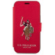 U.s. Polo Assn. US Polo USFLBKP12SPUGFLRE iPhone 12 mini 5,4" czerwony/red book Polo Embroidery Collection