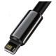 Baseus Tungsten USB - Lightning cable 2.4 A 2 m black (CALWJ-A01)