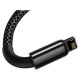 Baseus Tungsten USB - Lightning cable 2.4 A 2 m black (CALWJ-A01)