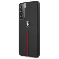 Ferrari FEOSIHCS21SBK S21 G991 black/black hardcase Off Track Leather Nylon Stripe