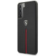 Ferrari FEOSIHCS21SBK S21 G991 black/black hardcase Off Track Leather Nylon Stripe