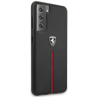 Ferrari FEOSIHCS21SBK S21 G991 black/black hardcase Off Track Leather Nylon Stripe