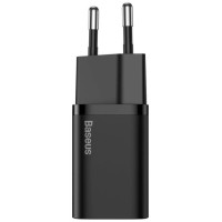 Baseus Super Si fast charger Quick Charge 3.0 Power Delivery 25W 3A + Cable USB Type C - USB Type C 3A 1m black (TZCCSUP-L01)