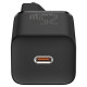 Baseus Super Si fast charger Quick Charge 3.0 Power Delivery 25W 3A + Cable USB Type C - USB Type C 3A 1m black (TZCCSUP-L01)