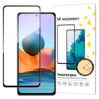 Wozinsky Super Durable Full Glue Full Screen Tempered Glass with Frame Case Friendly Xiaomi Redmi Note 12 Pro+ / Note 12 Pro / Note 12 5G / Note 12 / Xiaomi Redmi Note 10 Pro / Xiaomi 12T / 12 T Pro / Mi 11i / Mi 11T / Mi 11T Pro / POCO F3 / POCO X5 5G