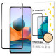 Wozinsky Super Durable Full Glue Full Screen Tempered Glass with Frame Case Friendly Xiaomi Redmi Note 12 Pro+ / Note 12 Pro / Note 12 5G / Note 12 / Xiaomi Redmi Note 10 Pro / Xiaomi 12T / 12 T Pro / Mi 11i / Mi 11T / Mi 11T Pro / POCO F3 / POCO X5 5G
