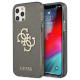 Guess GUHCP12LPCUGL4GBK iPhone 12 Pro Max 6.7" black/black hard case Glitter 4G Big Logo