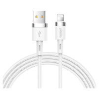 Joyroom Liquid Silicone Data Cable N2 USB-A / Lightning 2.4A 1.2m - White