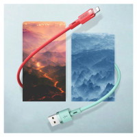 Joyroom Liquid Silicone Data Cable N2 USB-A / Lightning 2.4A 1.2m - White
