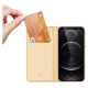 Dux Ducis Skin Pro Bookcase type case for iPhone 13 Pro Max golden