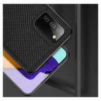 Dux Ducis Fino case covered with nylon material for Samsung Galaxy A03s black