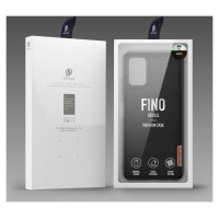 Dux Ducis Fino case covered with nylon material for Samsung Galaxy A03s black