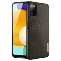 Dux Ducis Fino case covered with nylon material for Samsung Galaxy A03s green
