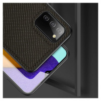 Dux Ducis Fino case covered with nylon material for Samsung Galaxy A03s green