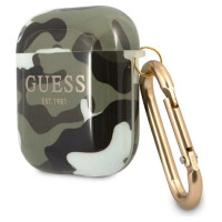Guess GUA2UCAMA AirPods cover green/khaki Camo Collection
