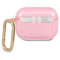 Guess GUAPUCG4GP AirPods Pro cover pink/pink Glitter Collection