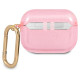 Guess GUAPUCG4GP AirPods Pro cover pink/pink Glitter Collection