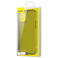 Baseus Simple Series Case transparent gel case for iPhone 13 Pro black (ARAJ000401)