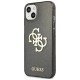 Guess GUHCP13SPCUGL4GBK iPhone 13 mini 5.4" black/black hard case Glitter 4G Big Logo