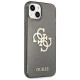 Guess GUHCP13SPCUGL4GBK iPhone 13 mini 5.4" black/black hard case Glitter 4G Big Logo