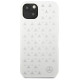 Mercedes MEHCP13SESPWH iPhone 13 mini 5,4" biały/white hardcase Silver Stars Pattern