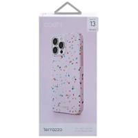 Uniq Coehl Terrazzo case for iPhone 13 Pro Max - pink