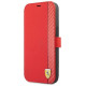 Ferrari FESAXFLBKP13SRE iPhone 13 mini 5.4" red/red book On Track Carbon Stripe