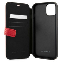 Ferrari FESAXFLBKP13SRE iPhone 13 mini 5.4" red/red book On Track Carbon Stripe