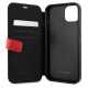 Ferrari FESAXFLBKP13SRE iPhone 13 mini 5.4" red/red book On Track Carbon Stripe