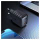 Acefast GaN USB Type-C 30W charger, PD, QC 3.0, AFC, FCP black (A21 black)