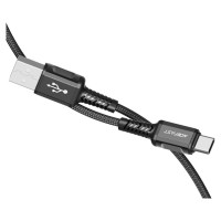 Acefast USB cable - USB Type C 1.2m, 3A black (C1-04 black)
