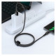 Acefast USB cable - USB Type C 1.2m, 3A black (C1-04 black)