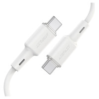 Acefast C2-03-CC USB-C - USB-C PD QC cable 60W 3A 480Mb/s 1.2m - white