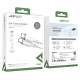 Acefast C2-03-CC USB-C - USB-C PD QC cable 60W 3A 480Mb/s 1.2m - white