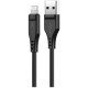 Acefast cable MFI USB - Lightning 1.2m, 2.4A black (C3-02 black)