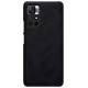 Nillkin Qin Case Flip Case for Xiaomi Redmi Note 11T 5G / 11S 5G / 11 5G (China) / Poco M4 Pro 5G - Black