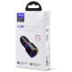 Joyroom car charger 2 x USB with backlight 24W black (JR-CL10)