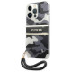 Guess GUHCP13LKCABBK iPhone 13 Pro / 13 6.1" black/black hardcase Camo Strap Collection