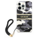 Guess GUHCP13LKCABBK iPhone 13 Pro / 13 6.1" black/black hardcase Camo Strap Collection