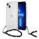 Guess GUHCP13MKPSBK iPhone 13 6.1" Transparent hardcase Black Pearl