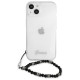 Guess GUHCP13MKPSBK iPhone 13 6.1" Transparent hardcase Black Pearl