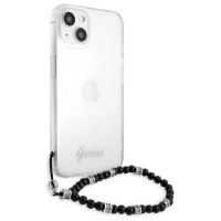 Guess GUHCP13MKPSBK iPhone 13 6.1" Transparent hardcase Black Pearl